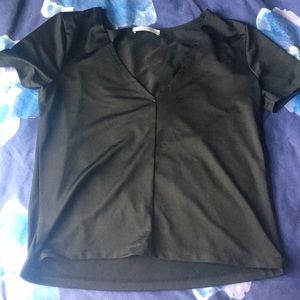 Zara black work shirt